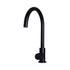 Meir Round Gooseneck Kitchen Mixer Tap with Pinless Handle