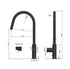 Meir Round Pinless Piccola Pull Out Kitchen Mixer Tap