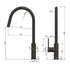 Meir Round Piccola Pull Out Kitchen Mixer Tap