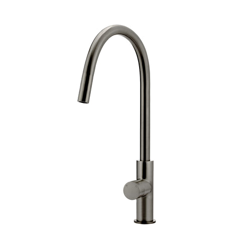 Meir Round Pinless Piccola Pull Out Kitchen Mixer Tap
