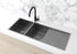 Lavello Kitchen Sink - Double Bowl & Drainboard 1160 x 440