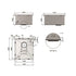Lavello Kitchen Sink - Single Bowl 380 x 440