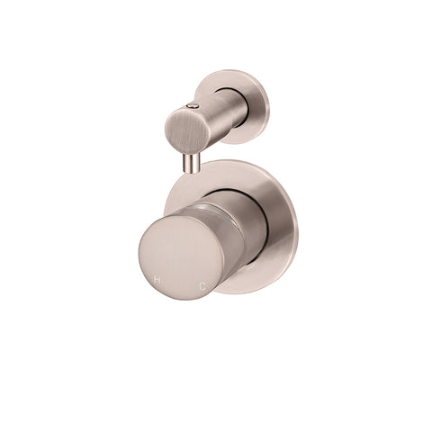 Meir Round Diverter Mixer Pinless Handle