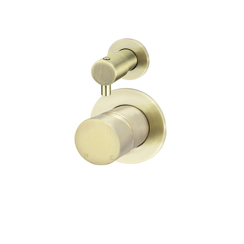 Meir Round Diverter Mixer Pinless Handle