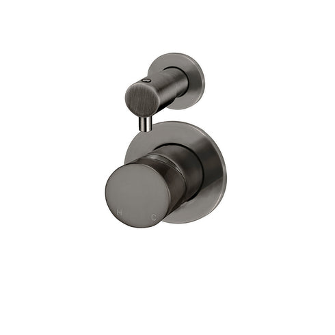 Meir Round Diverter Mixer Pinless Handle