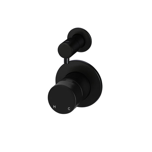 Meir Round Diverter Mixer Pinless Handle