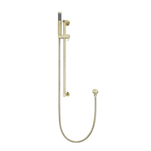 Meir Round Hand Shower on Rail Column