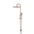 Meir Round Combination Shower Rail, 300mm Rose, Three Function Hand Shower