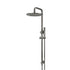 Meir Round Combination Shower Rail, 300mm Rose, Single Function Hand Shower
