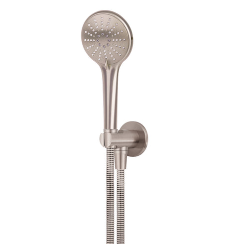 Meir Round Three Function Hand Shower on Fixed Bracket