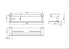 Mecca Care 25mm Grab Rail Shower Shelf