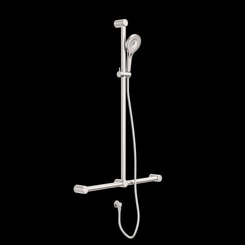 Mecca Care 32mm T Bar Grab Rail Shower Set
