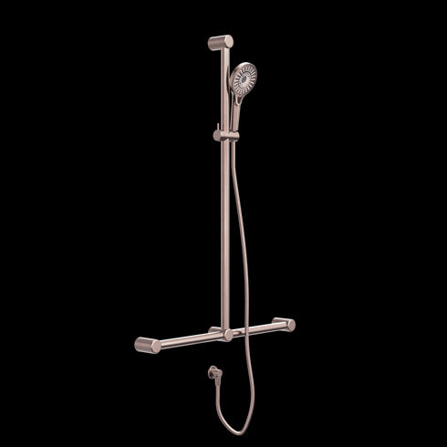 Mecca Care 32mm T Bar Grab Rail Shower Set