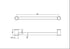 Mecca Care 32mm Grab Rail 600mm