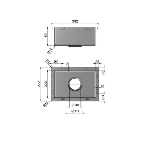Meir Lavello Bar Sink