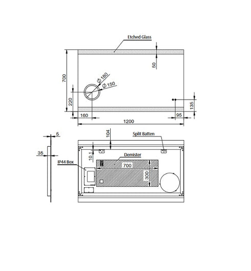 Remer Miro Led Mirror with Magnifier