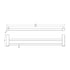 Zen SS316L Double Towel Rail 600mm / 800mm