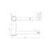 Nero Zen SS316L Toilet Roll Holder
