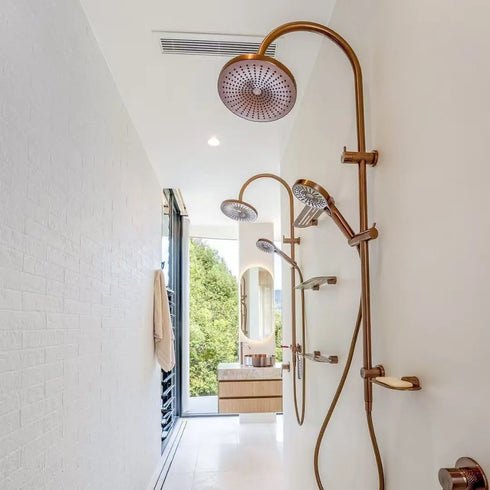 Nero Opal Twin Shower