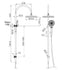 Nero Opal Twin Shower