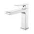 Nero Bianca Basin Mixer Straight Spout