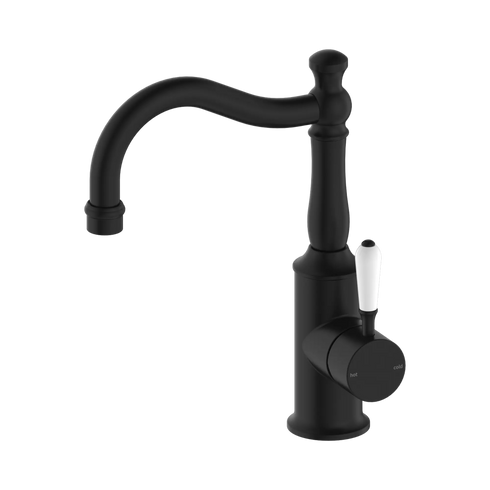 Nero York Basin Mixer Hook Spout
