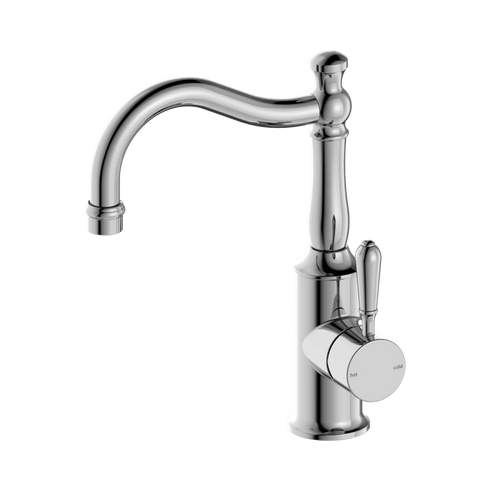 Nero York Basin Mixer Hook Spout