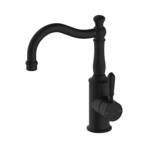 Nero York Basin Mixer Hook Spout
