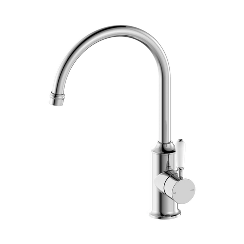 Nero York Kitchen Mixer Gooseneck Spout