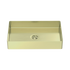 Nero Opal Rectangular Stainless-Steel Basin