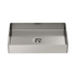 Nero Opal Rectangular Stainless-Steel Basin