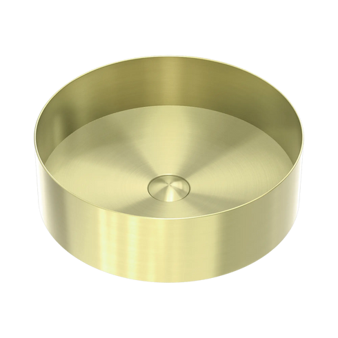 Nero Opal Round 400mm Stainless Steel Basin
