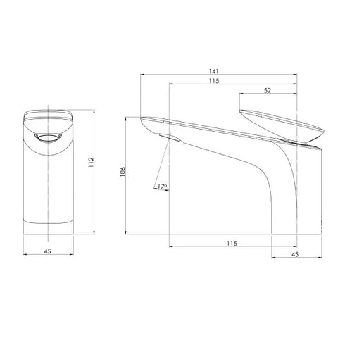 Phoenix Nuage Basin Mixer
