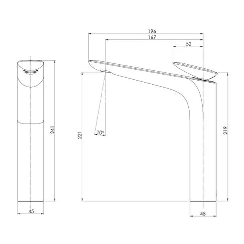 Phoenix Nuage Vessel Basin Mixer