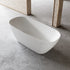 Om Matte White Freestanding Bath