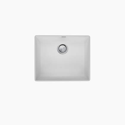 Oliveri Santorini White Large Bowl Undermount Sink