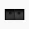 Oliveri Spectra Double Bowl Black Sink