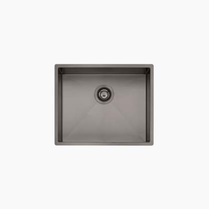 Oliveri Spectra Single Bowl Gunmetal Sink