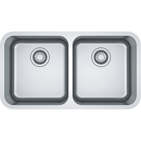 Franke Bell Double Bowl Sink BCX 120-38-38