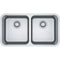 Franke Bell Double Bowl Sink BCX 120-38-38