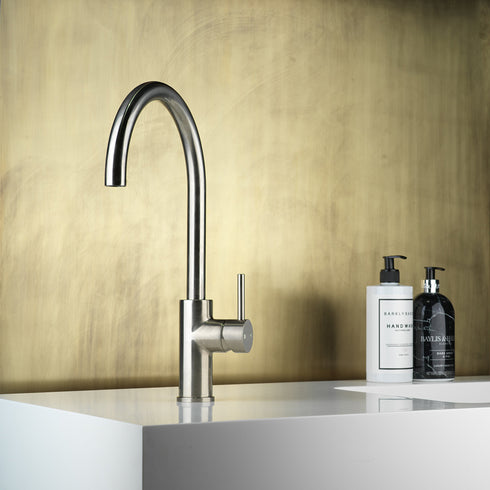 Faucet Strommen Pegasi M Curve Sink Mixer