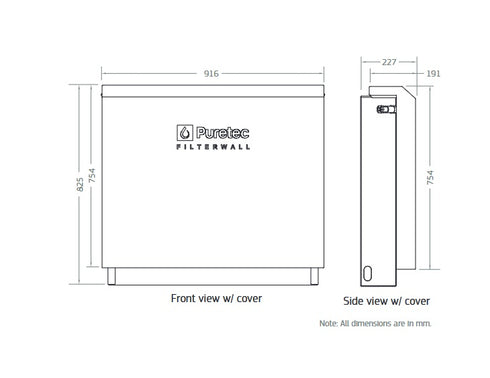 Puretec Filterwall F6 SERIES Whole House Water Filter System