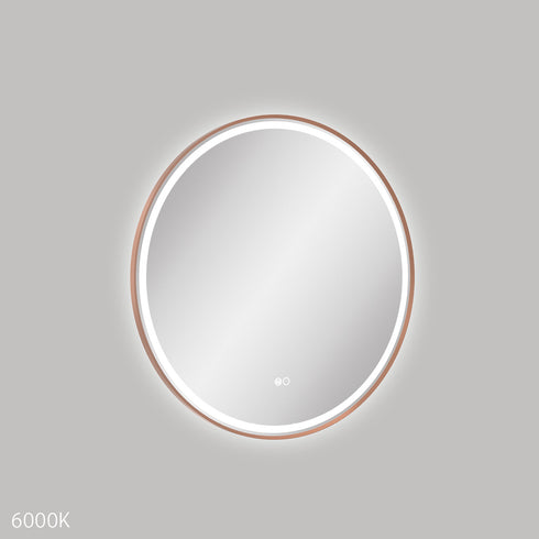 Fienza Reba 700mm Round LED Mirror