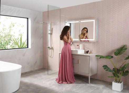 Remer Vera Led Shaving Cabinet Bathroom Mirror
