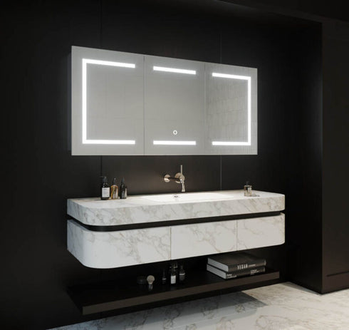 Remer Vera Led Shaving Cabinet Bathroom Mirror