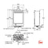 Rheem 12L Gas Continuous Flow Water Heater 50°C Preset
