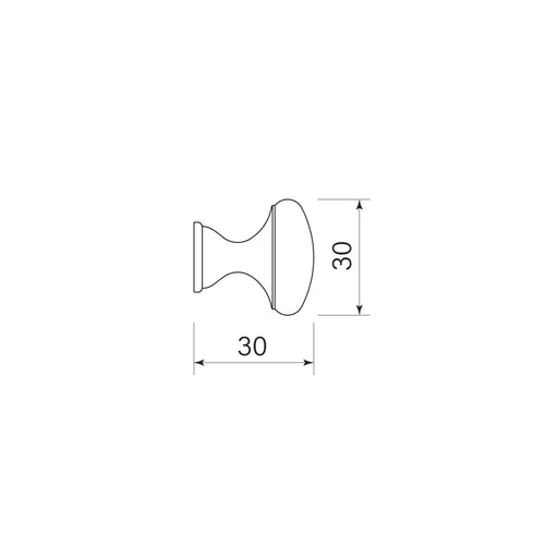 Round Pull Classic By Faucet Strommen