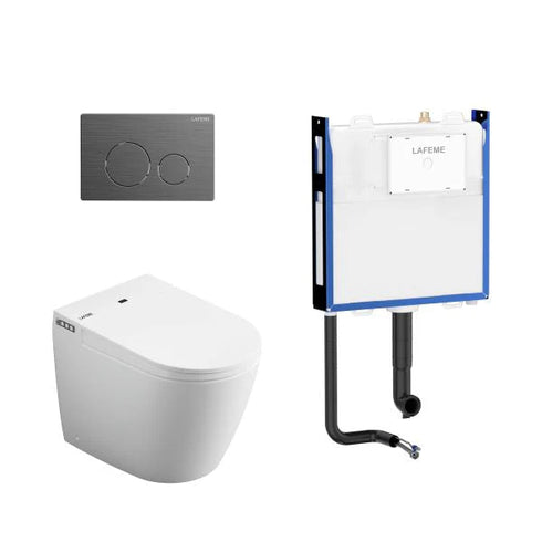 LAFEME Crawford In Wall Smart Bidet Toilet Package
