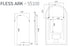 Radiant ARK Fless Frameless LED Mirror