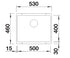 Blanco Subline 500-U Single Bowl Undermount Sink